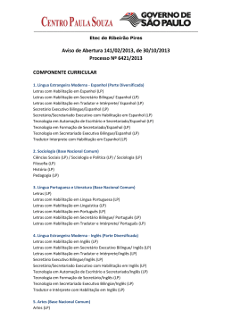 Possuir gradua&ccedil;&atilde;o ou licenciatura relacionada no Cat&aacute;logo de