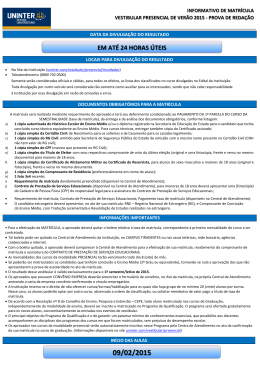 em at&eacute; 24 horas &uacute;teis 09/02/2015