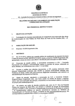 E RESULTADO DA LIOITA&Ccedil;AO