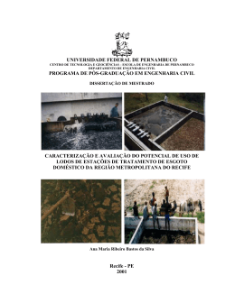 UNIVERSIDADE FEDERAL DE PERNAMBUCO PROGRAMA