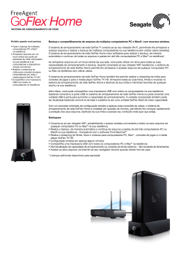 Backup e compartilhamento de arquivos de múltiplos