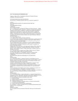 Este texto n&atilde;o substitui o original publicado no Di&aacute;rio Oficial, de 07