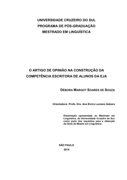 Artigo Completo - Universidade Cruzeiro do Sul