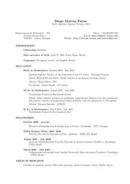 Diego Marcon Farias - The University of Texas at Austin