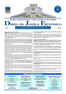 Nº 14.051 ANO XLV - Tribunal de Justiça da Paraíba
