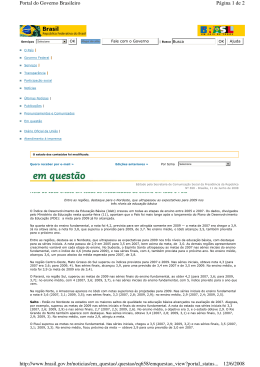 Página 1 de 2 Portal do Governo Brasileiro 12/6/2008 http://www