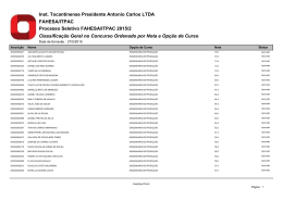 Inst. Tocantinense Presidente Antonio Carlos LTDA FAHESA/ITPAC