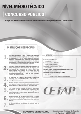 Prova - Calcule Mais