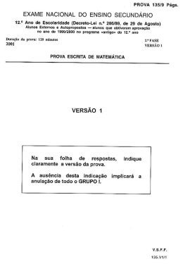 Exame 135 2&ordf; fase