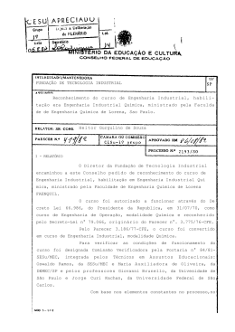 0 Diretor da Funda&ccedil;&atilde;o de Tecnologia Industrial encaminhou a este