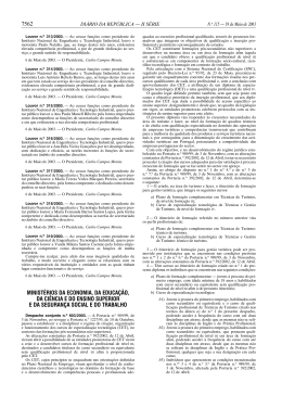 7562 ministérios da economia, da educação, da ciência e do ensino