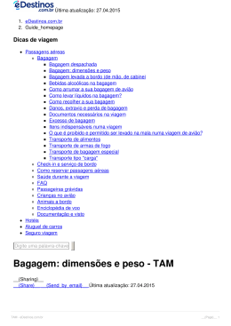 TAM - eDestinos.com.br