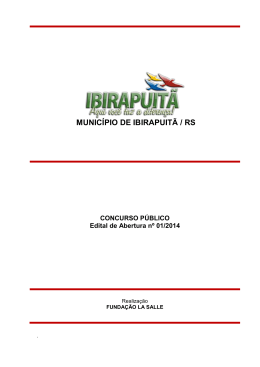 Enviado em 19/05/2014 Arquivo: Edital de Abertura