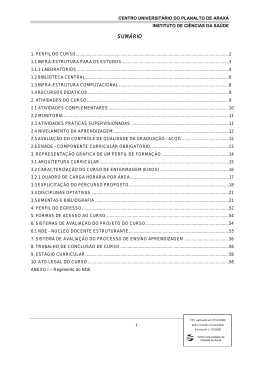 projeto pedag&oacute;gico do curso de gradua&ccedil;&atilde;o em