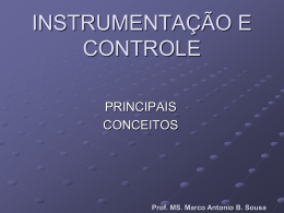 INSTRUMENTA&Ccedil;&Atilde;O E CONTROLE PID