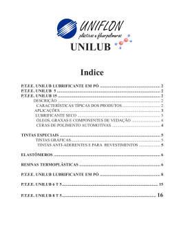 ptfe unilub lubrificante em p&oacute;