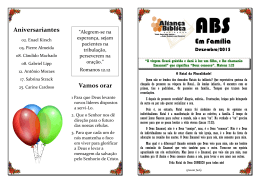 ABS em Familia - Alian&ccedil;a B&iacute;blica