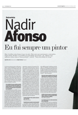 Nadir Afonso - Jornal de Negócios