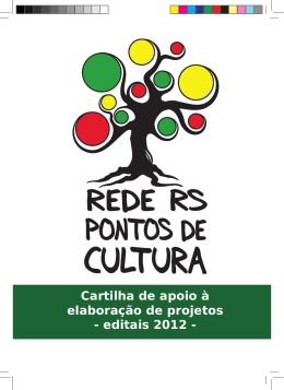 Rede RS Pontos de Cultura - Cultura RS