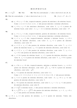 Resposta da 6&ordf; lista