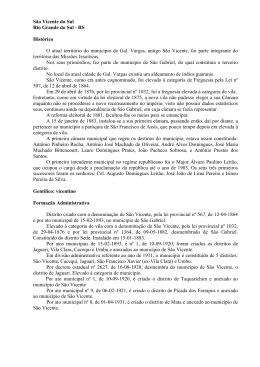 (S&atilde;o Vicente do Sul)