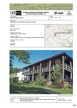 Fazenda S&atilde;o Vicente AVII &ndash; FO2 &ndash; Ita