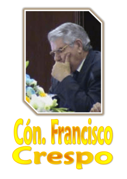 Cónego Francisco Crespo - Paroquia S. Vicente de Paulo