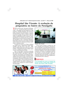 Hospital São Vicente: A evolução da psiquiatria no bairro da