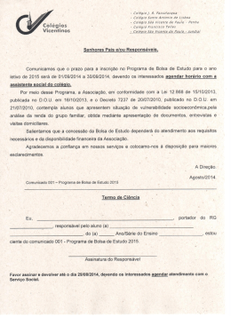 vlcenﬂnos - Coléaio São Vicente de Paulo «Jundiaí