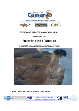 Estudo do Impacto Ambiental - E