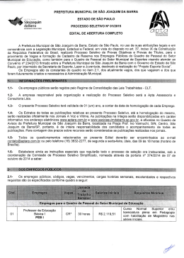 S&atilde;o Joaquim da Barra jlllllf - Prefeitura de S&atilde;o Joaquim da Barra