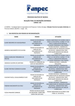 _1_ RELA&Ccedil;&Atilde;O FINAL DE INSCRI&Ccedil;&Otilde;ES DEFERIDAS.