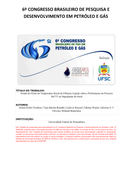 5º congresso brasileiro de pesquisa e desenvolvimento em petróleo