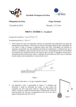 PROVA TEÓRICA - Escalão B - Sociedade Portuguesa de Física