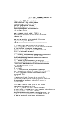 LEI No 12.817, DE 5 DE JUNHO DE 2013