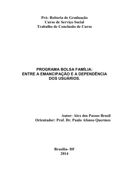 Alex dos Passos Brasil - Universidade Cat&oacute;lica de Bras&iacute;lia