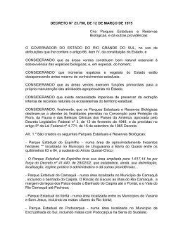 Decreto Gov/RS n° 23.798