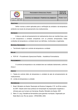 POP 08 - Controle de Umidade e Temperatura ambiente 2010