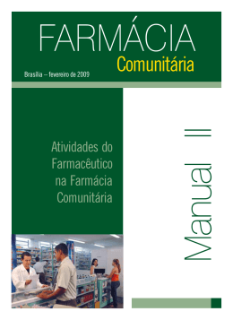 Comunitária - Conselho Federal de Farmácia