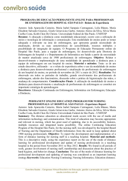 PROGRAMA DE EDUCA&Ccedil;&Atilde;O PERMANENTE ONLINE