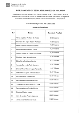AGRUPAMENTO DE ESCOLAS FRANCISCO DE HOLANDA