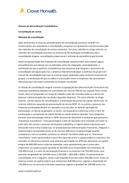 www.crowehorwath.pt Sistema de Normalização Contabilística