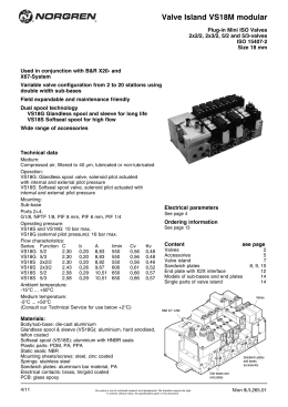 Valve Island VS18M modular