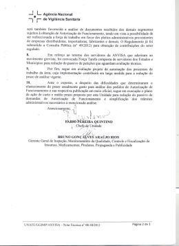 a. L- Agencia Nacional _] de Vigilância Sanitária
