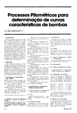 Processos Piiom&eacute;irioos para