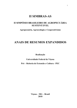 ii simbras-as anais de resumos expandidos - Ainfo