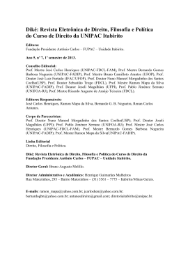 Revista Dik&eacute; - 1&ordm; Semestre de 2013
