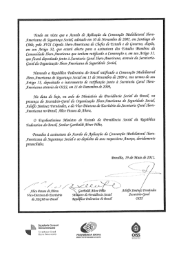 (Tendo em vista que o ﬂcordo de ﬂpfiea&ccedil;a`o da Conven&ccedil;&atilde;o