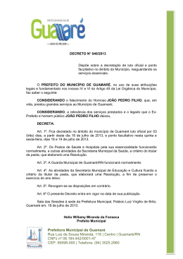 Decreto nº 040-2013