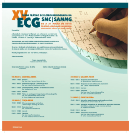 XV Curso ECG